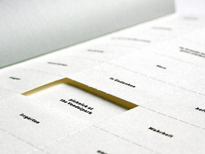 Stefan Gunnesch und Oliver Viehweg, 365 Worte zur freien Reihung und Entnahme...