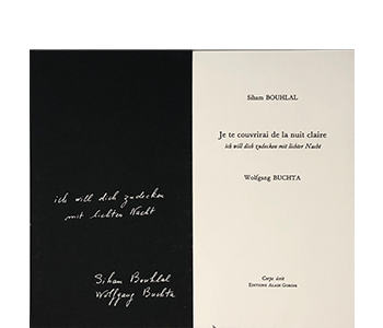 Buchta, Wolfgang; Je te couvrirai de la nuit (2012)