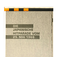 Schäpers, Veronika; Die japanische Hitparade vom 25. Mai 1968 (2016)