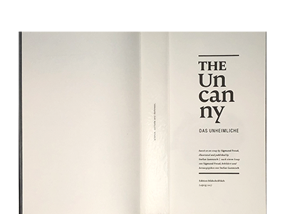 Gunnesch, Stefan; The Uncanny (2017)