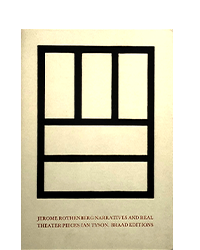 Tyson, Ian; Narratives and Real Theater Pieces (1977)