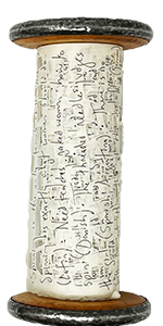 Silverberg, Robbin Ami; text-iles / Need teaches a naked woman weaving (2007)