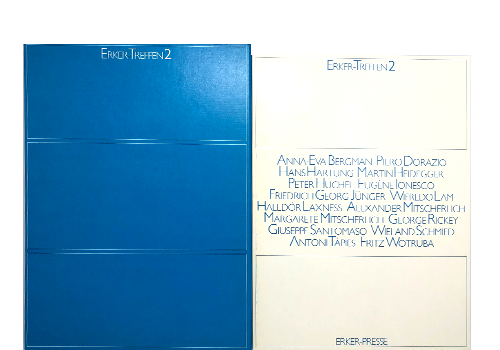 Erker-Verlag; Bergmann; Dorazio;Hartung; Lam; Rickey; Santomaso; Tàpies; Wotruba; Erker-Treffen 2 (1974)