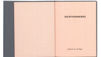 Mahn, Jule Claudia; Sichtvermerke (2008)